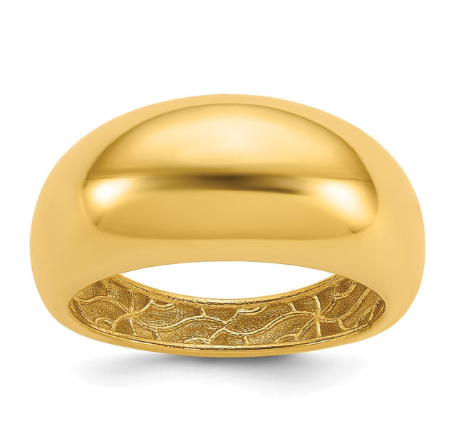 Herco 14K Polished Domed Ring