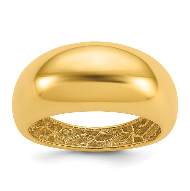 Herco 14K Polished Domed Ring