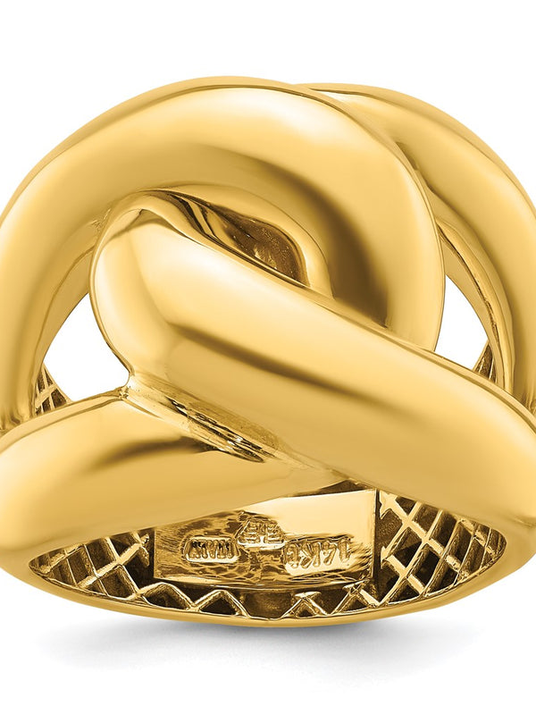 Herco 14K Polished Knot Ring