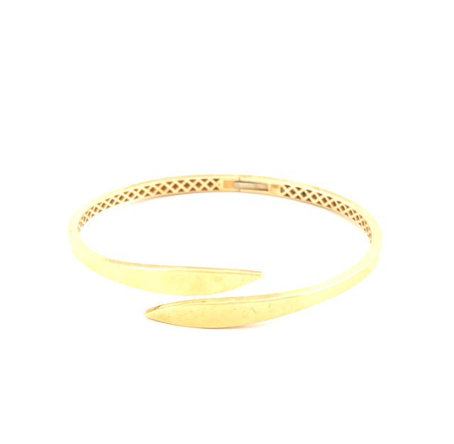 14K Yellow Gold Fashion Bangle Weight 10.9 gr