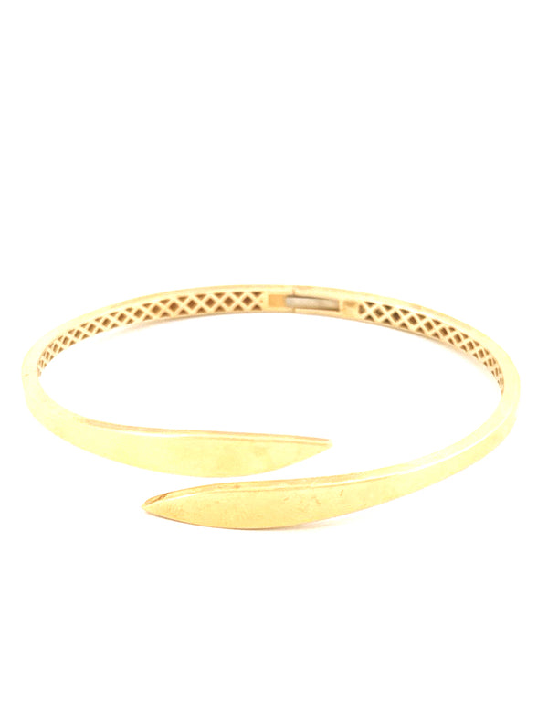 14K Yellow Gold Fashion Bangle Weight 10.9 gr