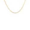 Cadena Mariner de oro tricolor de 14k, tamaño 20", peso 8.9 gr