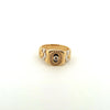 14k Tri-Color Gold Men's Fancy Ring  Weight 6.0gr Size 9.5
