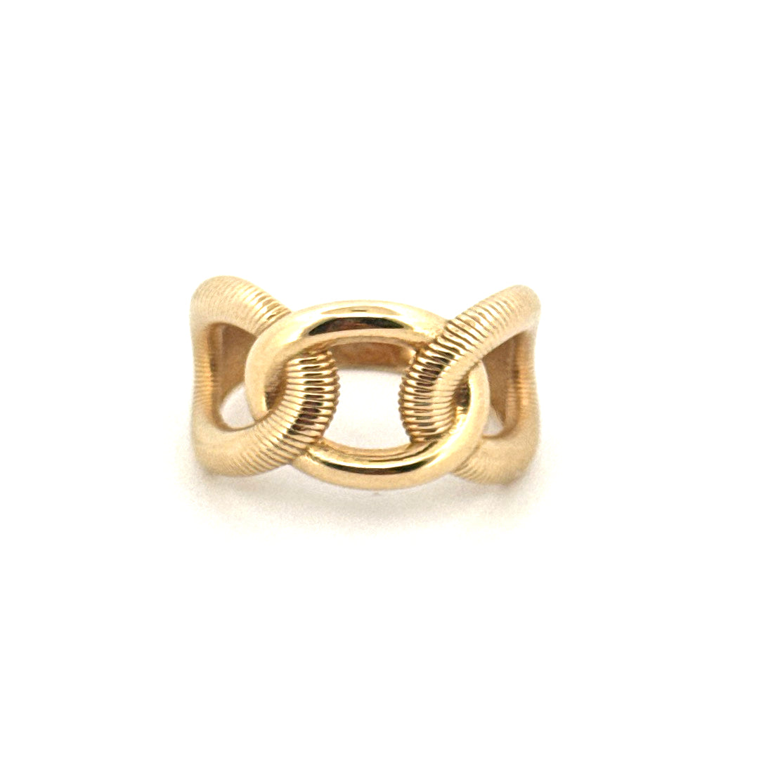 10k Yellow Gold Women's Fashion Ring Size 7 Weight 3.3GR