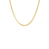 Cadena de Eslabones Cubanos de Oro Amarillo de 10K, 4mm, 14'' de largo, 17.6 gr de peso