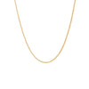 10K Yellow Gold Cuban Link Chain Size 24" 2mm Weight 6.6GR
