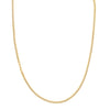10K Yellow Gold Cuban Link Chain Size 18" Weight 12.2 GR
