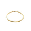 10K Yellow Gold Wheat Bracelet Size 6" Weight 4.6GR