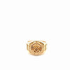 10k Yellow Gold Men's Fancy Ring With Anchor Size 10 1/2" Weight 7gr