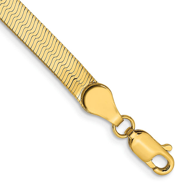 Leslie’s 14k 4mm Silky Herringbone Chain