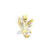 14k Two-Tone Eagle Pendant Size 50mm Weight 7.3gr