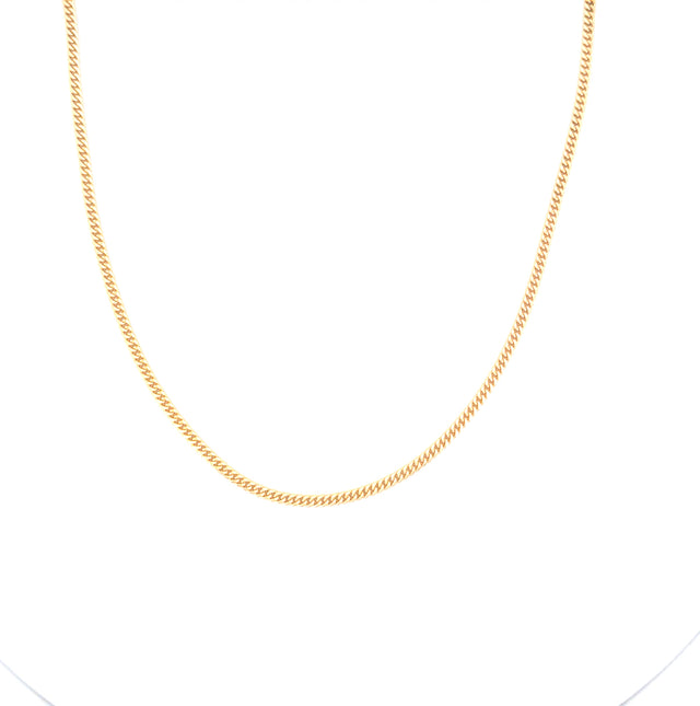 10K Yellow Gold Cuban Link Chain Size 20 Weight 10.2 GR