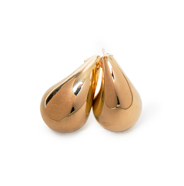 Teardrop Stud Earrings.