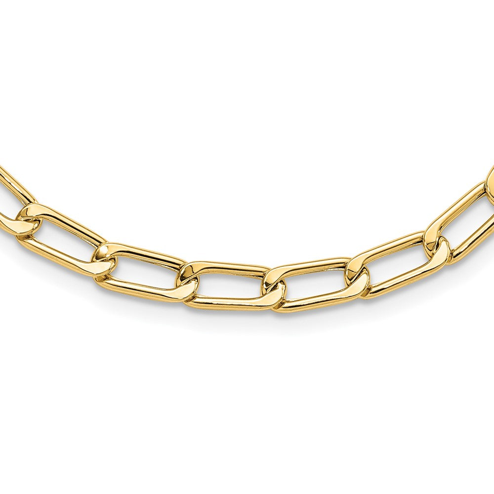 Leslie’s 14K Polished Fancy Link Necklace