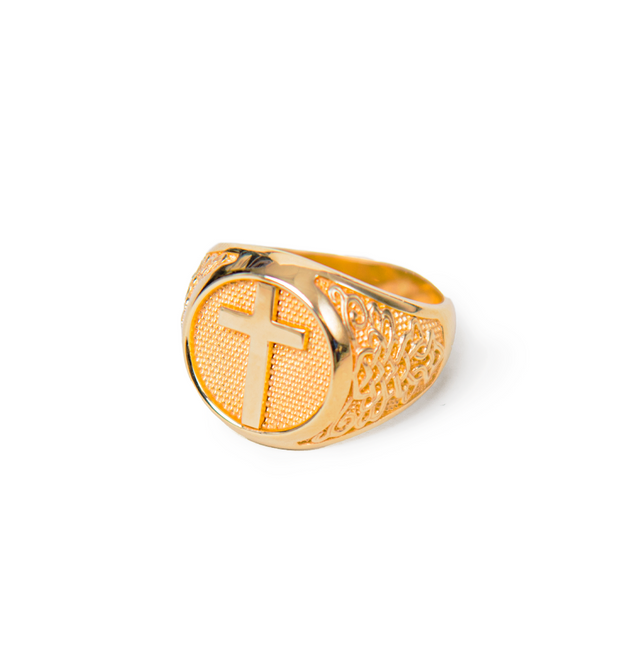 Cross Men Ring.