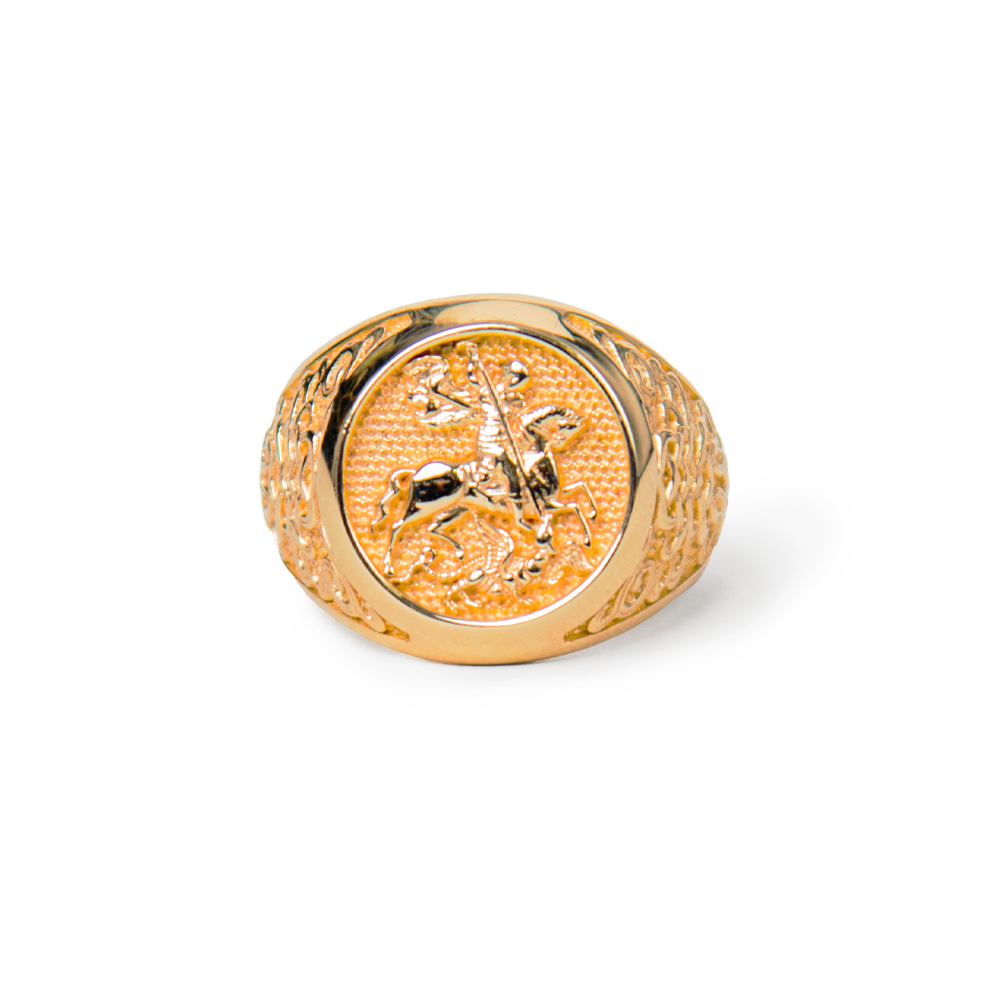 Saint George Men ring.