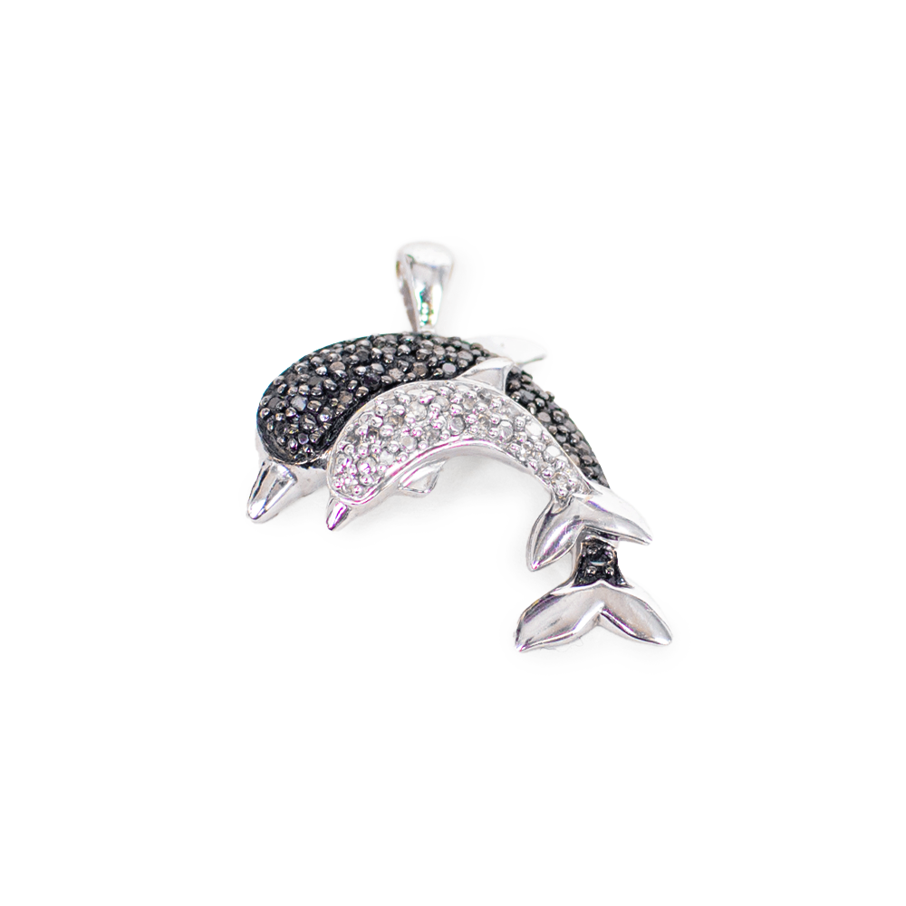 Diamon Dolphin Pendant.