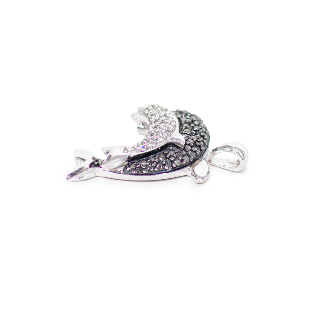 Diamon Dolphin Pendant.