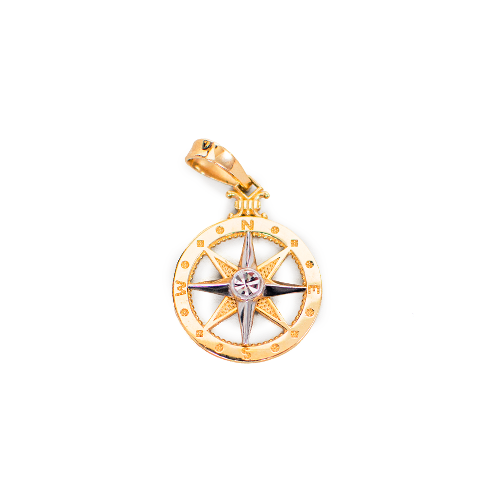 Naval Rose Pendant.