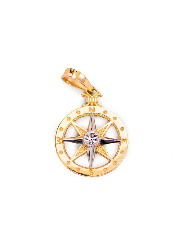 Naval Rose Pendant.