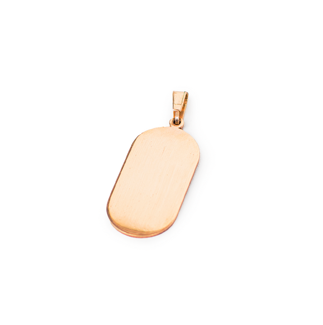 Dog Tag Pendant.