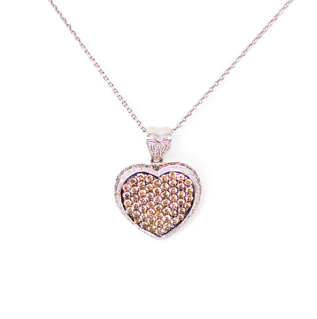 Diamond Heart Pendant.