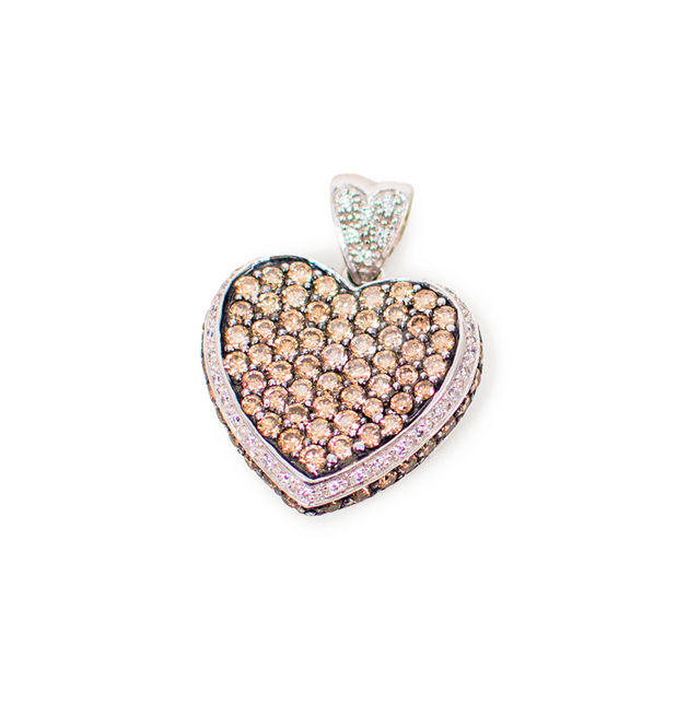 Diamond Heart Pendant.