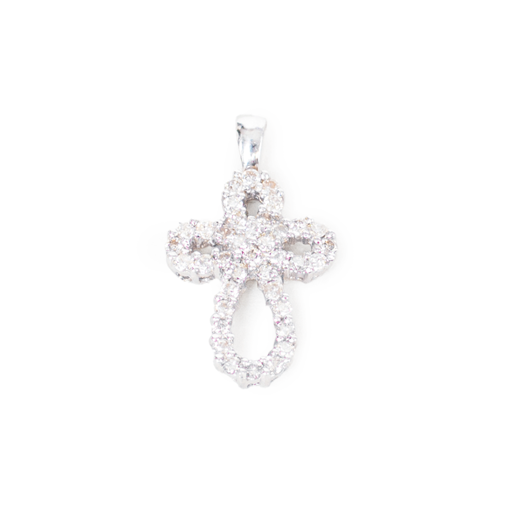 Diamond Cross Pendant.