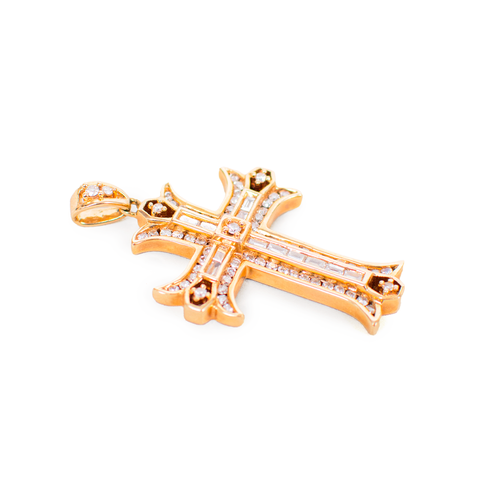 Diamond Cross Pendant.