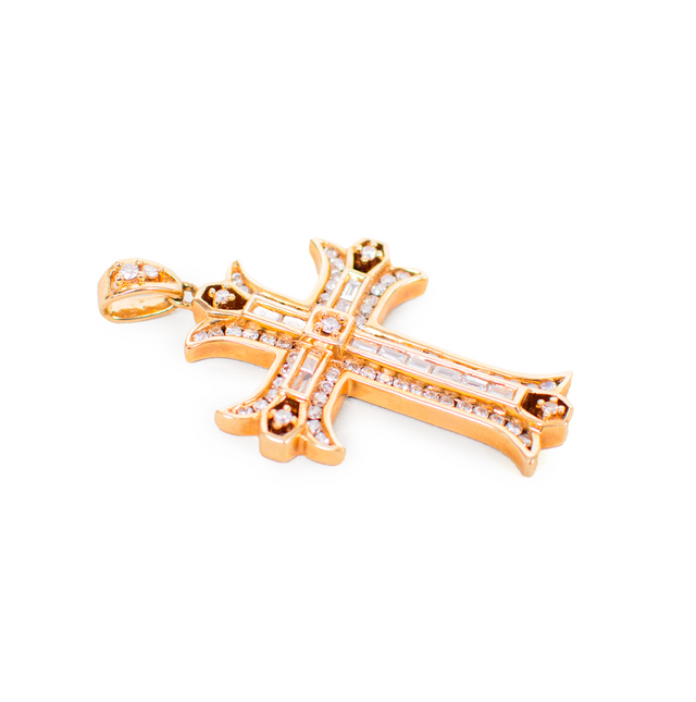 Diamond Cross Pendant.