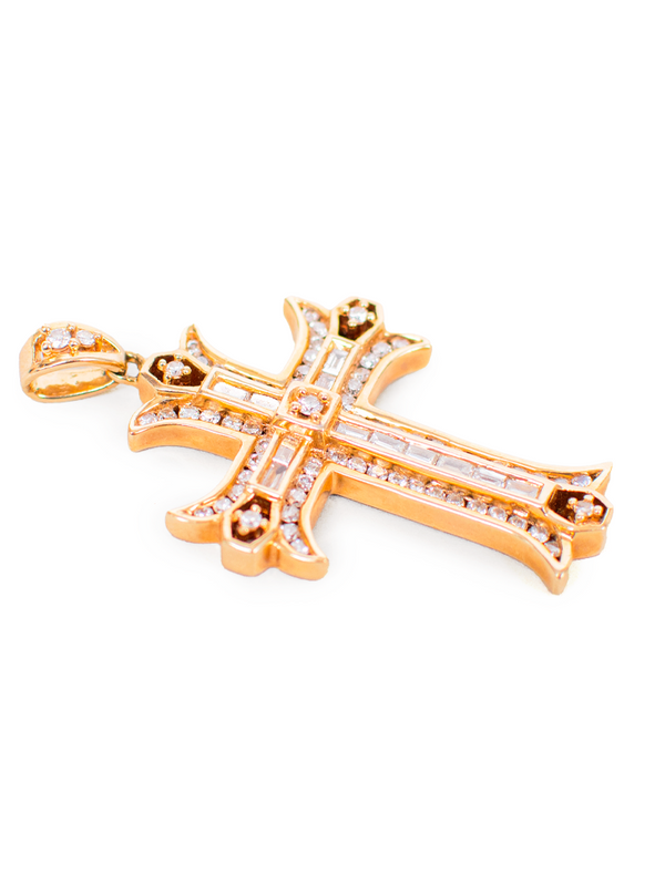 Diamond Cross Pendant.