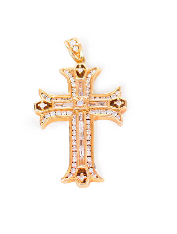 Diamond Cross Pendant.