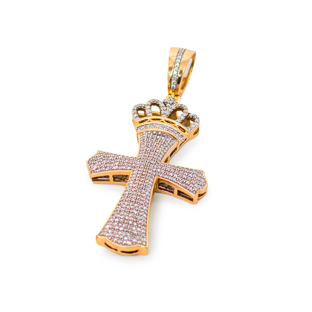 Diamond Cross Pendant.