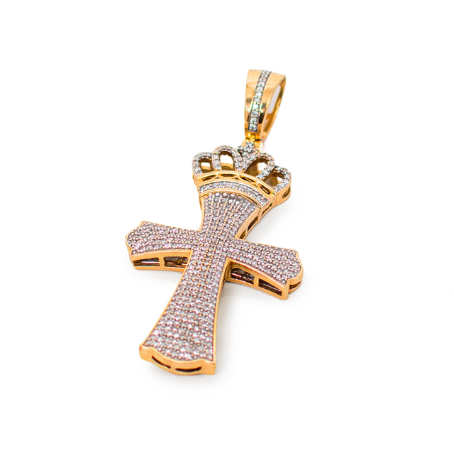 Diamond Cross Pendant.