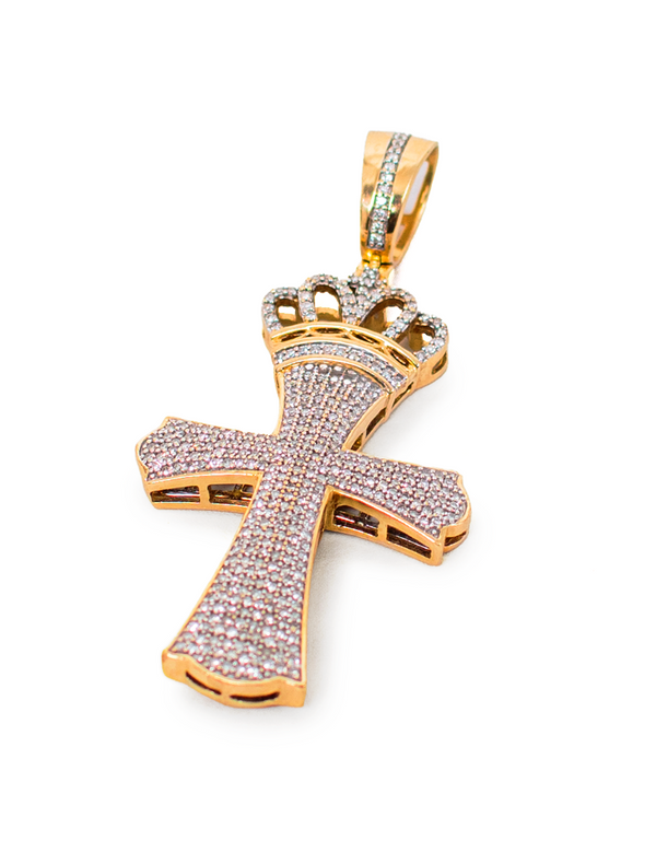 Diamond Cross Pendant.