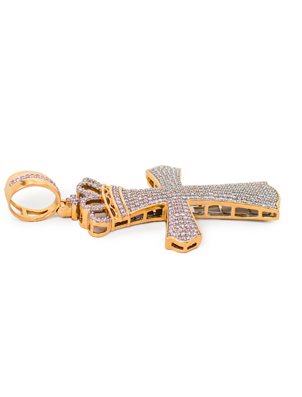 Diamond Cross Pendant.