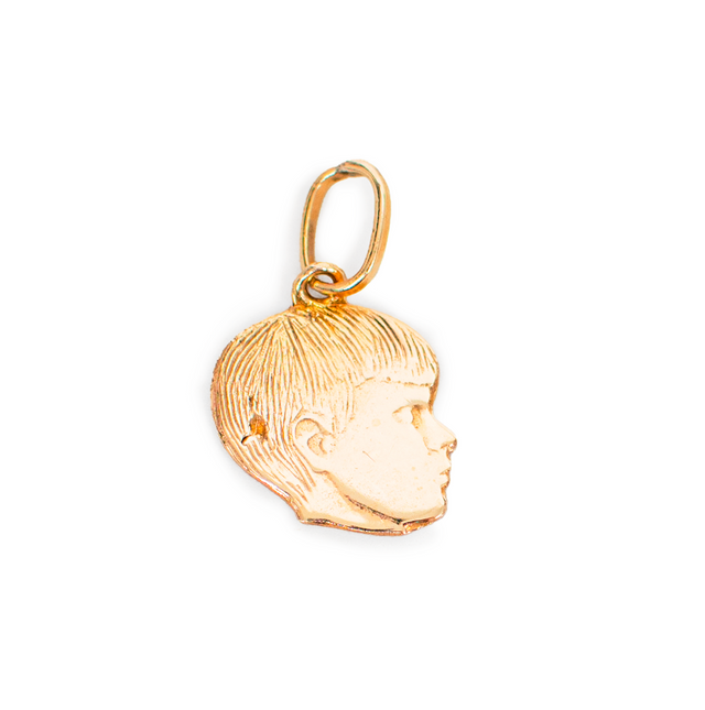 Boy Face Pendant.