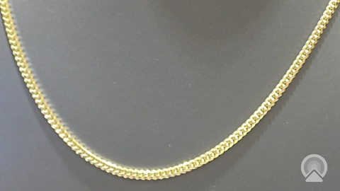 10K YELLOW  CUBAN LINK CHAIN  24" 20.6GR
