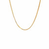 10K Yellow Gold Franco Chain Weight 14.8