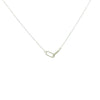 10K White-Gold Fashion Chain 1/5CT Size 18" Weight 2.2GR
