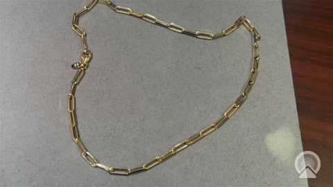14K Yellow CLIPER CHAIN Size 16" Weight 5.9GR
