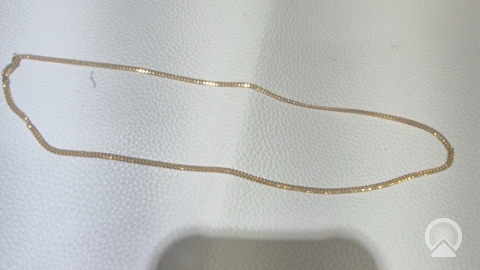 10K Yellow Cuban Link Chain Weight 9.7GR