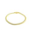 10K Yellow Gold Cuban Link Chain Size 8" Weight 14.2GR